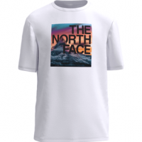 The North Face Short Sleeve Graphic Tee - Boys' S TNF White