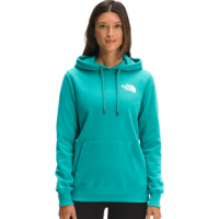 The North Face Box Pullover Hoodie - Women's Porcelain Green / Rose Dawn L
