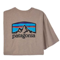 Patagonia Fitz Roy Horizons Responsibili-Tee - Men's Shroom Taupe XXL