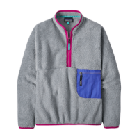 Patagonia Re-Tool 1/2-Zip Pullover - Women's Tailored Grey / Nickel X-Dye / Float Blue XL