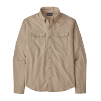 Patagonia Long-Sleeved Self-Guided Hike Shirt - Men's Oar Tan L