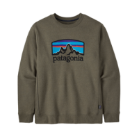 Patagonia Fitz Roy Horizons Uprisal Crew Sweatshirt - Men's Garden Green L