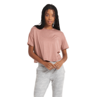 Vuori Energy Tee - Women's Light Terracotta Heather L