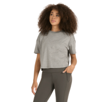 Vuori Energy Tee - Women's Heather Grey M