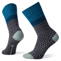 Smartwool Popcorn Cable Sock - Women's Ocean Abyss M 1 Pack