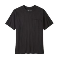 Patagonia Cotton In Conversion Midweight Pocket Tee - Men's Black XS