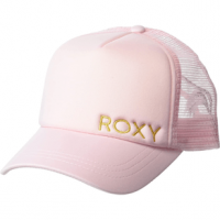 Roxy Finish Line Trucker Hat - Women's One Size Powder Pink