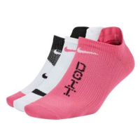 Nike Everyday Plus Lightweight Socks - Women's Pink / White / Black M