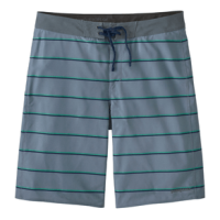 Patagonia Hydropeak Boardshorts - Men's Stranded Stripe / Light Plume Grey 42