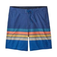 Patagonia Hydropeak Boardshorts - 18" - Men's Santa Cruz Stripe / Superior Blue 32