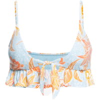 Roxy Island In The Sun Triangle Bikini Top - Women's Cool Blue Island Time S