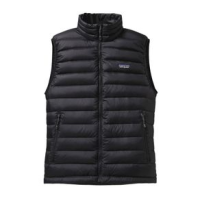 Patagonia Down Sweater Vest - Men's Black M