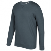 adidas Fleece Crew Sweatshirt - Men's Onix / White S