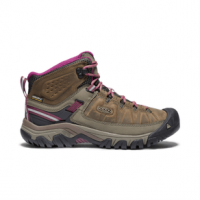 KEEN Waterproof Targhee III Waterproof Mid Hiking Boot - Women's Weiss / Boysenberry 6.5 REGULAR