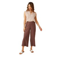 Carve Designs Kaia Pant - Women's S Dark Fawn 24" Inseam