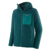 Patagonia R2 Techface Hooded Fleece Jacket - Men's Dark Borealis Green XS