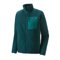 Patagonia R2 Techface Fleece Jacket - Men's Dark Borealis Green L