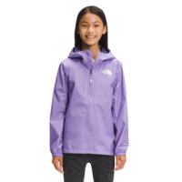 The North Face Zipline Rain Jacket - Girl's Paisley Purple XL
