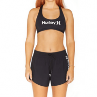 Hurley One And Only Boardshort - Women's Black L 5" Inseam