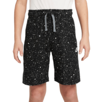 Nike Printed Shorts - Boys' Black / Smoke Grey / White S