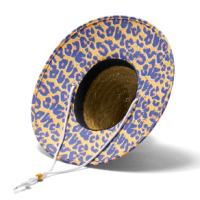 Hemlock Cub Straw Hat - Kids' Leopard Print One Size