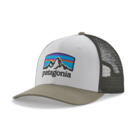 Patagonia Fitz Roy Horizons Trucker Hat White / Garden Green One Size