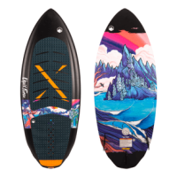 Liquid Force Primo Wakesurf Board Black / Orange 4'5"