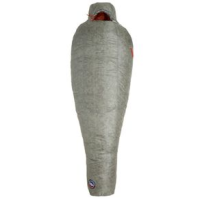 Big Agnes Star Fire UL 20degF Sleeping Bag Gray / Pumpkin Long Left Hand