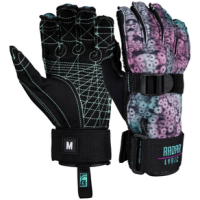 Radar Lyric Inside-Out Waterski Glove 2022 - Women's Floral Fade S