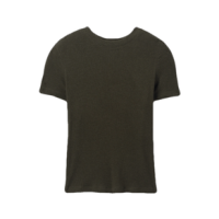 prAna Foundation Rib Tee Shirt - Women's Cargo Green Heather M