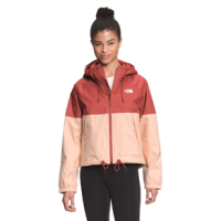The North Face Antora Rain Hoodie - Women's Tandoori Spice Red / Apricot Ice XS
