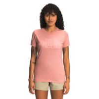 The North Face Short Sleeve Half Dome Triblend Tee - Women's Rose Dawn Heather XL