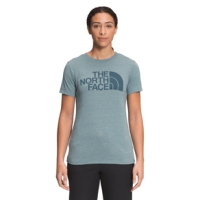 The North Face Short Sleeve Half Dome Triblend Tee - Women's Goblin Blue Heather XS
