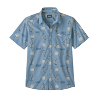 Patagonia Go To Shirt - Men's Hobson Spaced / Lago Blue L