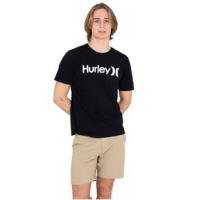 Hurley Everyday Washed One And Only Solid Tee - Men's S Black / White