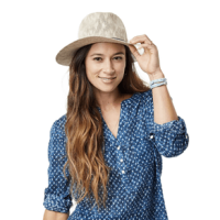 Carve Designs Capistrano Crushable Hat - Women's 3" Brim One Size Natural
