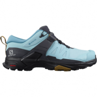 Salomon X Ultra 4 GTX Hiking Shoe - Women's Crystal Blue / Black / Cumin 11 Regular