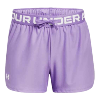 Under Armour Play Up Short - Girls' Vivid Lilac / White L