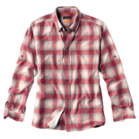 Orvis Stonefly Stretch Long-Sleeved Shirt - Men's Beet L