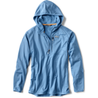 Orvis Horseshoe Hills Quarter-Zip Hoodie - Men's River Blue M
