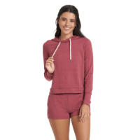 Vuori Halo Essential Hoodie - Women's Desert Rose Heather M
