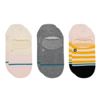 Stance Absolute No Show Socks (3 Pack) Pink M 2 Pack