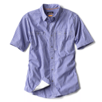 Orvis River Guide Short-Sleeved Shirt - Men's Ocean Blue M