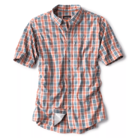 Orvis River Guide Short-Sleeved Shirt - Men's Burnt Orange M