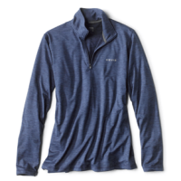 Orvis Performance Quarter-Zip - Men's Desert Blue M