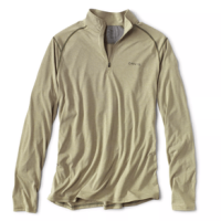 Orvis Drirelease Quarter-Zip Moss Green S