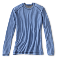 Orvis Drirelease Long-Sleeved Crew Bright Cobalt L