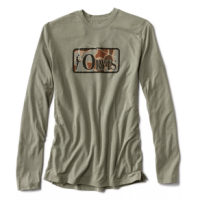 Orvis Drirelease Long-Sleeved Logo T-Shirt - Men's Moss Green M