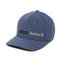 Hurley Hurley Men's - H2O-Dri Line Up Curved Brim Fitted Hat Blue S / M
