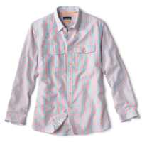 Orvis Clearwater Seersucker Shirt - Men's Oasis Blue M